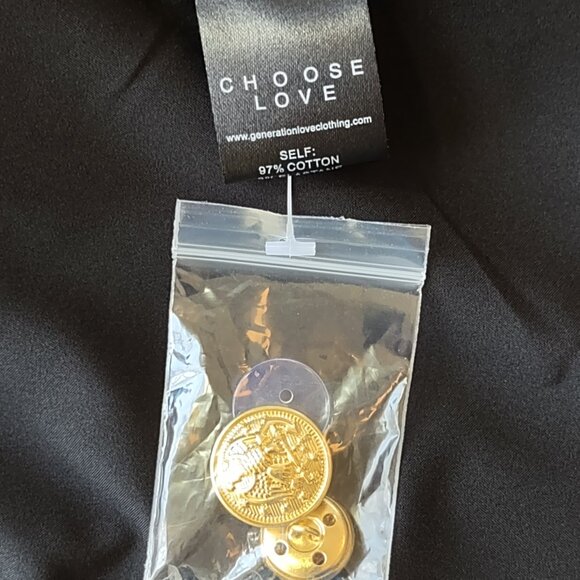 Generation Love Wes Camo Blazer  Edgy Streetwear  Sixe XS   NWT - Picture 13 of 15